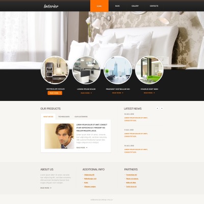Home Remodeling Drupal Template