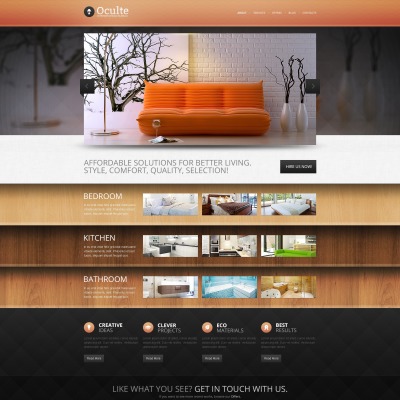 Interior Design Bureau Drupal Template