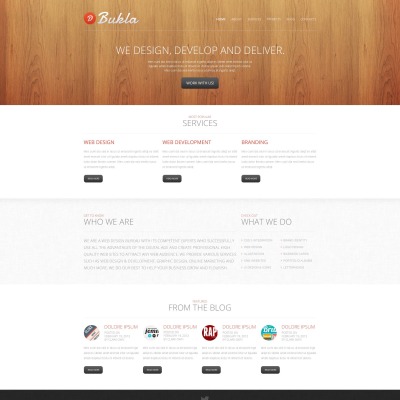 Combined Design Studio Drupal Template
