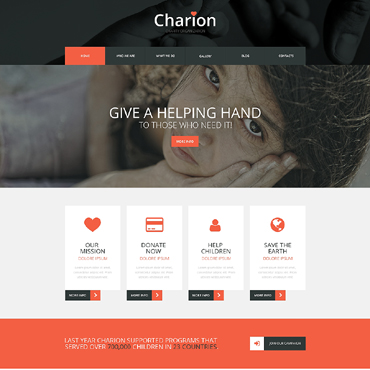 Tender Heart Community WordPress Theme #50690