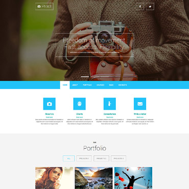 Professional Photography Joomla Template #52026