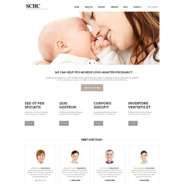 Medical Responsive Joomla Template #52318