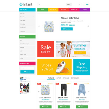 89 infant clothing store opencart 53774 item number 53774 author